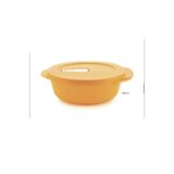 Tupperware Mikrodalga Fırın Isıtma ve Beslenme Kabı 600 ml Turuncu