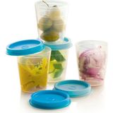 Tupperware Mini Şeker Kaplar Set 3 x 125 ml