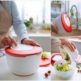 Tupperware Modern Salatacım 3.9 lt Meyve, Sebze Kurutucu ve Saklama Kabı