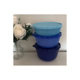 Tupperware Mucize Şeker Saklama Ve Servis Kabı 3 lü Set Yeni Renkler