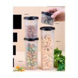 Tupperware Oval Yuvarlak 4 Lü Saklama Kabı