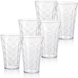 Tupperware Pırlanta Bardaklar 6’lı Set 475 ml - Şeffaf