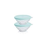 Tupperware Pırlanta Servis 2'li 500 Ml Saklama Kabı Hsgl