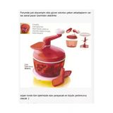 Tupperware Rondo Büyük Boy Kırmızı Görseldeki Ürün