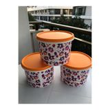 Tupperware Saklama Kabı 3 Lü Desenli