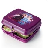 Tupperware Sandviç Cüzdanı Saklama Kabı Anna & Elsa - 1 Yaş ve Üzeri - Beyaz - Eflatun