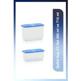 Tupperware Şeffaf 2'li 460-715 ml Saklama Kabı