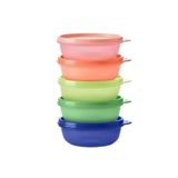 Tupperware Şeker 300 ml Buzdolabı Saklama ve Servis Kabı 5'li Set, Çok Renkli