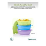 Tupperware Şeker kaplar 300 ml 3 lü görseldeki renkler
