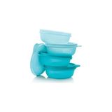 Tupperware Şeker Kaplar ( 4 X 300 Ml) Mavi