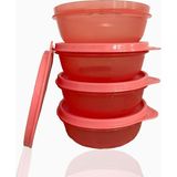 Tupperware Şeker Kaplar 4'lü 300 ml - Abanoz