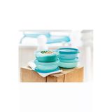 Tupperware Şeker Kaplar 4'Lü Set * Saklama Kabı * Mavi * 4X300ml