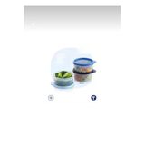 Tupperware Şeker Üçüzler 250 Ml Şeffaf Renkli Kapak Görseldeki Ürün