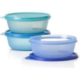 Tupperware Şekerpare Sıkı Kapaklı Saklama Kabı 3 x 600 ml Çok Amaçlı Kullanım