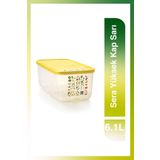 Tupperware Sera Serisi Sarı Yüksek Gıda Saklama Kabı 6.1 Lt
