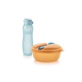 Tupperware Sevgililer Günü Eco Kaşıklı Yemek Taşıma Kabı & Eco Şişe Suluk Ve Matara Mavi Böğürtlen 1 Lt