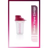 Tupperware Shaker Gıda Hazırlama Ve Karıştırma Kabı 350 ml Vişne Çürüğü