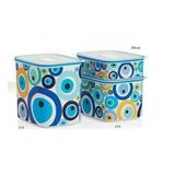 Tupperware Su Nazar Set 3'lü (Saklama Kabı) Hasgül