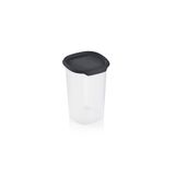 Tupperware Tek Dokunuş Kare Buzdolabı Saklama Kabı 1.25 L Cosmos