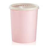 Tupperware Vintage Decorator Kap Pamuk Şeker 1,9 Litre - Elasuhome - 1,9 lt - Toz Pembe