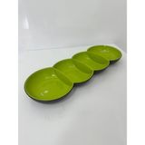 Tupperware yeşil berrak cerezlik