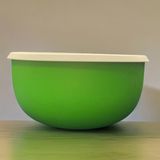 Tupperware Yonca 4,3 Lt Miksim Karıştırma Hazırlama ve Saklama Kabı - Beyaz - Yeşil