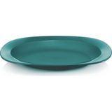 Tupperware Yonca Servis Tabağı Su Yeşili Mikrodalgada Kullanıma Uygun Pratik Tasarım