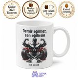 Tupya Gift Ağırlık Plakaları Arasında Kaybolan Vücut Geliştirmeci Kupası Hediye Bardak