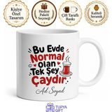 Tupya Gift Aile Mizahı Için Kişiye Özel Komik Baskılı Kupa Bardak Hediye - Adet - Beyaz