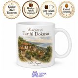 Tupya Gift Alaçam Tarihi Dokusu ve Doğası Samsun Hatırası Çay Kupası Hediye Bardak