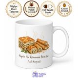Tupya Gift Börek Severler İçin Su Böreği Kol Böreği Sigara Böreği Çay Yanı Kupa Hediye
