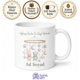 Tupya Gift Dönence Kuranlara Müzikli Dönence Görsel Uyaran Bebek Uykusu Kupa Hediye Bardak