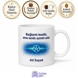 Tupya Gift Fiber Kablo Döşeyicisine Özel Işık Hızında İnternet Bağlantısı Temalı Hediye Kupa Bardak