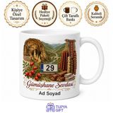 Tupya Gift Gümüşhane Plakalı Pestil Köme Kuşburnu Vadisi Hediyelik Mağara Kupa Bardak Hediye