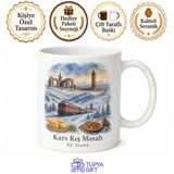 Tupya Gift Kars Ani Harabeleri Doğu Ekspresi Kış Masalı Kaşar Kaz Eti Sarıkamış Kayak Kupa Hediye