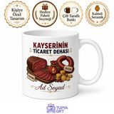 Tupya Gift Kayseri Esprili Kupa Pastırma Sucuk Memleketi Ticaret Zekası Hediye Bardak
