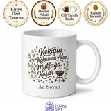 Tupya Gift Kekik Kullananlara Kekikli Et Mangal Baharatı Dağ Kekiği Kokusu Kupa Bardak Hediye - Adet - Beyaz