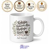 Tupya Gift Kekik Kullananlara Kekikli Et Mangal Baharatı Dağ Kekiği Kokusu Kupa Bardak Hediye
