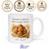 Tupya Gift Kemalpaşa Tatlısı Yapanlara Cevizli Kemalpaşa Kupa Bardak Hediye
