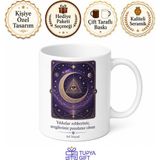 Tupya Gift Mistik Tarot Kartı Tasarımlı Kupa Bardak Gizem Severlere Özel Hediye