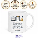 Tupya Gift Müdür Yardımcısı Nöbet Çizelgesi Yoklama Fişi Ders Zili Kupa Hediye Bardak