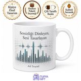Tupya Gift Ses Tasarımcısı Foley Efekti Ekolayzer Ayarı Ses Yalıtımlı Oda Kupa Bardak Hediye