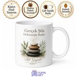Tupya Gift Sıcak Taş Masajı Uzmanı Rahatlama Terapisti Çay Kupası Hediye Bardak