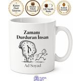 Tupya Gift Sürekli Geç Kalanlara Gecikme Esprili Kupa Bardak Komik Hediye - Adet - Beyaz