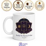 Tupya Gift Tarot Baktıranlara Kartlar Ne Diyor Gizemli Gelecek Kahve Kupası Hediye Bardak - Adet - Beyaz