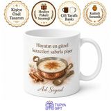 Tupya Gift Tavuk Göğsü Tatlısı Temalı Baskılı Kupa Bardak Hediye Porselen Mug