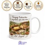 Tupya Gift Tereyağı Kullananlara Trabzon Tereyağı Köy Tereyağı Kahvaltı Sofrası Kupa Hediye Bardak
