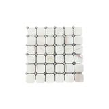 TUQCO Doğaltaş Fileli Octagon Dolamit Spider Eskitme Mermer Mozaik