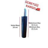 Tura Ofis 100'lük Siyah Amortisör Ofis Koltuğu Yedek Parçası