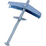 Turan 4*80 Metal Kelebek Alçıpan Dübeli 10'lu Paket Dayanıklı Metal Yapı ile Kolay Montaj